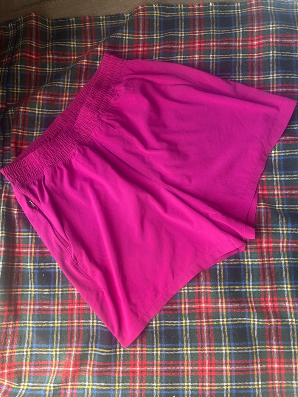 Lululemon Pace Breaker Shorts Deep Pink Magenta Size S